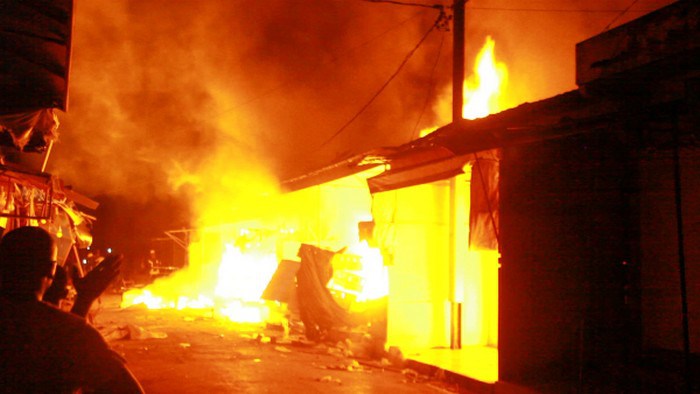 Kaffrine : Un violent incendie détruit plus de 20 maisons
